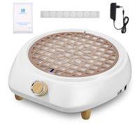 Yulado 100W Aspirador Uñas, 5000RPM Extractor De Polvo Para Uñas Profesional, Apto Para Salones De Manicura Y Hogares Aspirador Uñas Gel, Blanco Aspirador De Uñas