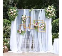 Yulakes Tela de tul suave para bodas, cortina de tul transparente, arco de boda, decoración a mano, para ceremonia, fiesta, decoración, vestido, falda de tul, 3 m x 160 cm