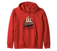 Yule Be Sorry Funny Sarcástico Anti Christmas Hater Yule Log Sudadera con Capucha