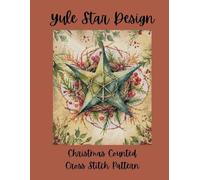 Yule Star Design: Christmas Counted Cross Stitch Pattern