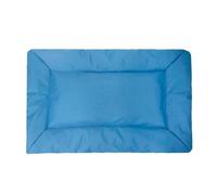 YULEESIYIP Cama de Cajas para Perros Mat de Mascotas Plegables portátiles Easy Carry Soft Comfy para Viajes al Aire Libre Café de Gris Azulado (Bleu)