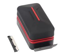 YULEESIYIP Fish Tank Strong Magnetic Cleaner Brush Ergonomic Aquarium Glass Magnet Cleaning Tool with Detachable Scraper (XL, Suitable for 15mm/0.6in Glass)