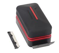 YULEESIYIP Fish Tank Strong Magnetic Cleaner Brush Ergonomic Aquarium Glass Magnet Cleaning Tool with Detachable Scraper (L, Suitable for 10mm/0.4in Glass)