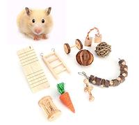 YULEESIYIP Hamster Chinchillas Chewing Toys Set Wood Teeth Care Gift FOR Small Pets