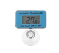 YULEESIYIP Termómetro de Acuario LCD Termómetro de Pescado Digital con Rango de Prueba de Taza de succión para Tanques de Pescado Tropical Tanques de césped Tanques de Tortugas