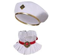 Yulefly Arcane Caitlyn Kiramman Cosplay Kostüm Mütze Kappe The Sheriff of Piltover Costume Hat Cap LOL Merch Halloween Karneval