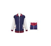 Yulefly Will Byers - Disfraz de Stranger Will, chaqueta azul, informal, para hombre, disfraz de Halloween, carnaval, talla S