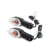 YULEGUDI Luces indicadoras Moto Compatible Con Para MT-01 MT-07 MT-09 YZF-R3 YZF-R25 XSR900 XSR700 Intermitentes Motocicleta 2 Y 3 Cables(Rear 480mm White)