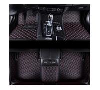 YULIAOJI Alfombrillas Coche Alfombrillas Personalizadas para El Suelo del Coche para Landrover Range para Rover Velar 2017 2018 2019 2020 Alfombras para El Pie(Negro Rojo)