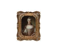 YULINK Marco de fotos pequeño vintage de 2.5 x 3.5 pulgadas, mini marco de fotos dorado de bronce antiguo, para mesa y pared, decoración retro decorativa del hogar, arte de galería de fotos antiguas