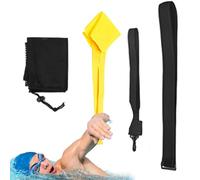 Yulokdwi Cinturón de Entrenamiento de natación, cinturón de Resistencia de natación | Equipo de natación,Mejora de Postura de Cintura Ajustable para Proteger efectivamente la Cintura y Las