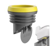 Yulokdwi Cubierta De La Brida Del Inodoro - Válvula Anti Retorno Engrosada Para Prevención De Fugas Y Olores,Anillo De Grueso Para La Taza Del Inodoro,Para Reparación Y Mantenimiento De Baño Hogar