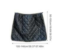 Yulokdwi Cubierta Térmica para Piernas De Moto - Reflectante Térmico | Delantal Térmico para Piernas De Scooter | para Scooter Antiviento Forro Polar Reflectante Desplazamientos Urbanos