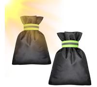 Yulokdwi Cubiertas Para De Invierno | 2 Piezas Protección Contra Congelación Con Banda Reflectante - Cubiertas Para Exteriores De Invierno - Para Manguera Césped Jardín Hogar Navidad Helada