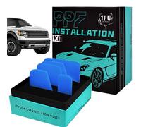 Yulokdwi Espátula para Tintado - Rasqueta De Instalación Para Vinilo De Coche,5 Piezas Rasqueta De Detallado Para Vinilo De Coche Para Vitrina Mostrador Ducha Moto Camión Espejo De Baño