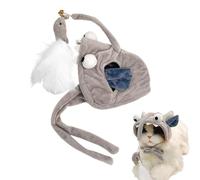 Yulokdwi Juguetes De Plumas para Gatos,Tocados para Gatos - Juguetes Interactivos para Gatos para Interiores con Plumas - Juguete del Enigma del Gato del Animal doméstico, Vara interactiva usable del