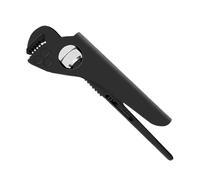 Yulokdwi Llave Para Tuberías - Llave Ajustable De Fontanería 18-30 Cm De Carbono | Multiúsos Para Tuercas Juntas Grifería Calentador Lavabo Cocina Hogar Garaje Inodoro Construcción Agrícola