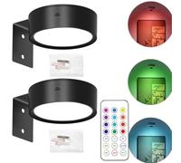 Yulokdwi Luz Decorativa Para Marcos Cuadros | Luz Para Pinturas Con Imán Para Colgar y Mando A Distancia | LED Para Escaleras Pasillos Y Mesilla De Noche Con 13 Modos