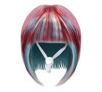 Yulokdwi Peluca para Perros Pequeños,Peluca Colorida para Gatos Y Perros | Accesorio para Halloween Navidad Antideslizante | para Caracterizacion Cosplay Fiestas Navideñas Espectaculos Y Fiestas