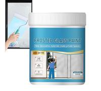 Yulokdwi Pintura Efecto Mate Para,500g Pintura Impermeable De Privacidad Para Ventanas | Revestimiento Esmerilado Al Agua Para Cocina Baño Puerta Corrediza | Puerta Corrediza