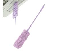 Yulokdwi Varilla Desempolvadora | Plumero Manual Largo Anti-Estático con,Herramientas de Limpieza con Cepillo Lavable para Sofá, Coche, Cocina, Electrodomésticos, Ranuras, Salón, Dormitorio y