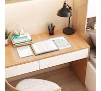 Yuly Tapete de Escritura de PVC Impermeable, Almohadilla de Escritorio Transparente, Protector Superior de Escritorio Grande, Protector de es Mejor para escritorios de Oficina, escritorios de