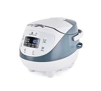 Yum Asia Panda Mini arrocera - Blanca y gris - 3,5 tazas | Bol de cerámica Ninja, tecnología avanzada Fuzzy Logic, 4 funciones para arroz, 4 funciones múltiples, enchufe UE (220-240V)