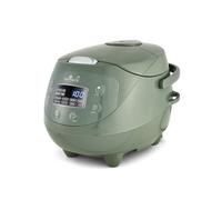 Yum Asia Panda Mini arrocera - Verde salvia - 3,5 tazas | Bol de cerámica Ninja, tecnología avanzada Fuzzy Logic, 4 funciones para arroz, 4 funciones múltiples, enchufe UE (220-240V)