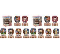 YuMe 15329 - Cápsula «One Piece: El Barril», 1 de 6 Minifiguras con Barril, Figura Coleccionable con Soporte de exposición, Merchandising de Anime para Fans de la Serie (Paquete de 2)