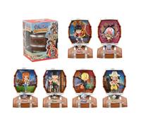 YuMe 15329 - Cápsula «One Piece: El Barril», 1 de 6 Minifiguras con Barril, Figura Coleccionable con Soporte de exposición, Merchandising de Anime para Fans de la Serie