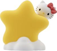 YuMe Bandai - Serie de Luces de Noche, luz de Estrella de Hello Kitty, Lindo Hello Kitty con Estrella Dorada Brillante, luz Nocturna LED de 9 cm para niños (a Partir de 3 años)