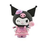 YuMe Hello Kitty and Friends - Minimuñeca Kuromi de 5 cm, serie de fiesta de cumpleaños