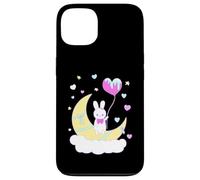 Yume Kawaii Fashion Nu Goth Bunny on The Moon Ropa Carcasa para iPhone 13