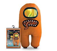 YuMe Official Among Us Toys Funny Inflatable Cool Cosplay Halloween Costumes for Adults (Orange)