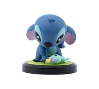 YuMe Stitch Gleaning the Scrump - Mini figura coleccionable de 2.5 pulgadas en caja de ventana de héroe, producto oficial de Disney, regalo de juguete para niños, adultos y fanáticos de las películas