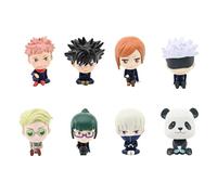 YuMe Toys Jujutsu Kaisen Bobble Hero - Figuras de Cabeza oscilante (Pantalla de 6 cm)
