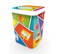 YumEarth - IzyBio lata surtido de 50 piruletas ecológicas bio de 8 sabores edición limitada 2022