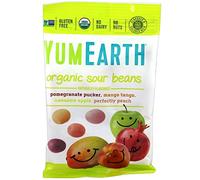 YumEarth - Pack de 6 bolsitas de 50g (300g total) de grajeas ácidas sabor frutas gominolas