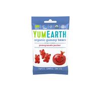 YumEarth - Pack de 6 bolsitas de 50g de ositos ecológicos sabor granada