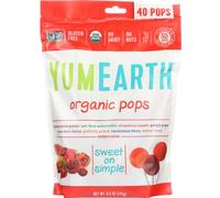 YumEarth YummyEarth - Organic Pops, USDA Organic, 100% Daily Vitamin C, 8.5 oz (Pack of 2)