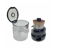 YUMEHDVHE Accesorios Conjunto De Contenedor De Basura Taza De Contenedor De Polvo Ciclón Negro Repuestos, Compatible con Jimmy, Aspiradora H10 Pro / H10 Flex(Cup and Cyclone)