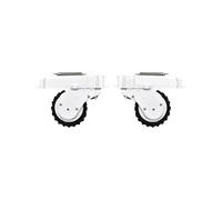YUMEHDVHE Rueda De Motor De Repuesto, Compatible con Xiaomi Mijia, Compatible con Mi Robot, Accesorios For Ruedas De Desplazamiento For Aspiradora Pro STYTJ02YM/Aspiradora-Mop P(White L and R)