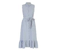 Yumi Vestido camisero azul / blanco 42 azul / blanco