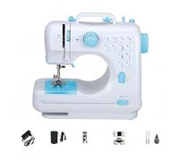 YUMILI 505A Machines à coudre électriques 12 points, machine à coudre automatique pour usage domestique avec deux fils et 12 programmes de couture 220 V