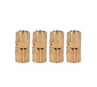 YUMILI Bisagras De Barril, 4 Piezas Bisagras Ocultas De Latón Ángulo De Apertura De 180 ° Bisagras Ocultas Invisibles Puerta De Gabinete Bisagra De Barril Oculta Para Caja De Regalo De Gabinete(10mm)