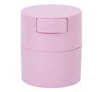 YUMILI Caja de Almacenamiento de Pegamento de Almacenamiento de Pestañas Jar de Contenedores Adhesivos con Diseño de Esponja de Diseño Negativo para Tiendas de Belleza y Amantes (Rosa)