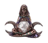 YUMILI Madre Tierra Tigura,Gaia Figura Madre Tierra GrandePoliresina para Adorno de Jardín,Pintada Arte de Resina Adorno,Decoración De Casa para El Día De La Madre(13 * 16 * 8cm)