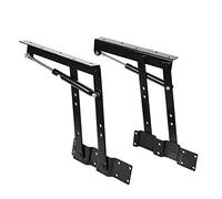 YUMILI Mesa De Centro Con Bisagra Hidráulica, 2x Práctico Mecanismo De Mesa De Centro Elevable, Hardware, Marco De Elevación Superior, Muebles