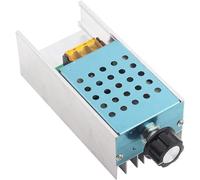 YUMILI Regulador de Voltaje de CA, 6000 W AC 220 V Scr Regulador de Voltaje eléctrico Regulador de Temperatura de Velocidad del Motor para controlar el Brillo o la Velocidad de la luz