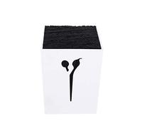 YUMILI Soporte de Profesional para Peluquería, Tijeras de Tijeras con Miles de Cerdas Largas, de Almacenamiento de Agarre Seguro para Peluquería, Familia, Manténgase Estable en (White)